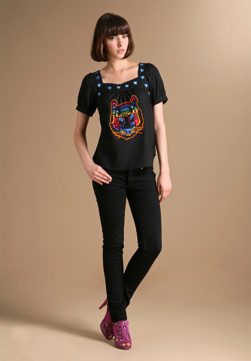 Blouse: 'Freddie' (embroidered). Zakee Shariff for ASOS, AW08