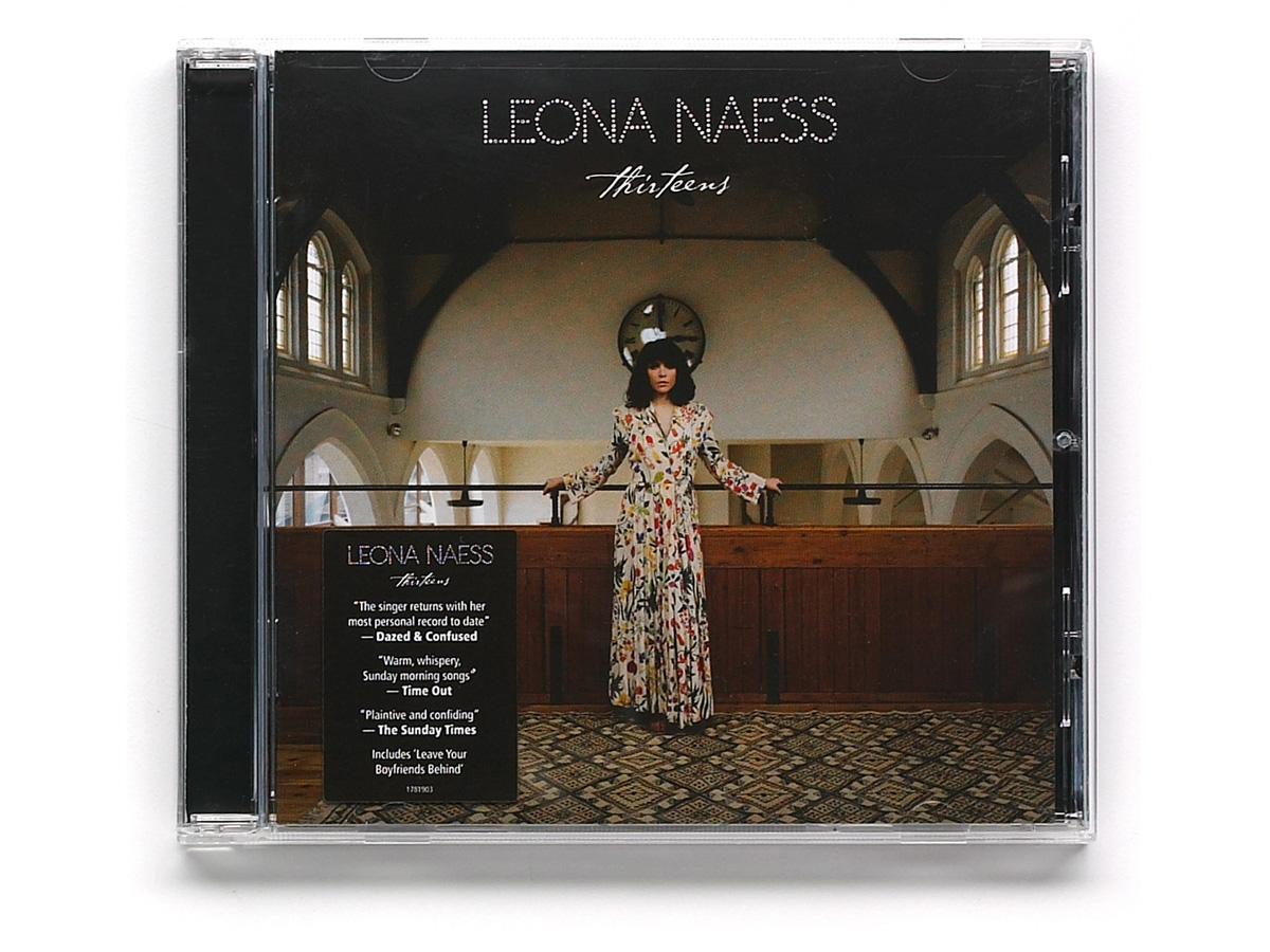 Zakee Shariff &amp; Al Newman, Leona Naess 'Thirteens' UK album cover, Polydor Records, 2009