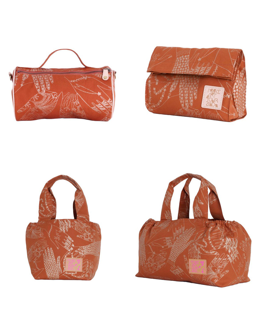 Printed bags, Zakee Shariff for MAYZ, 2013