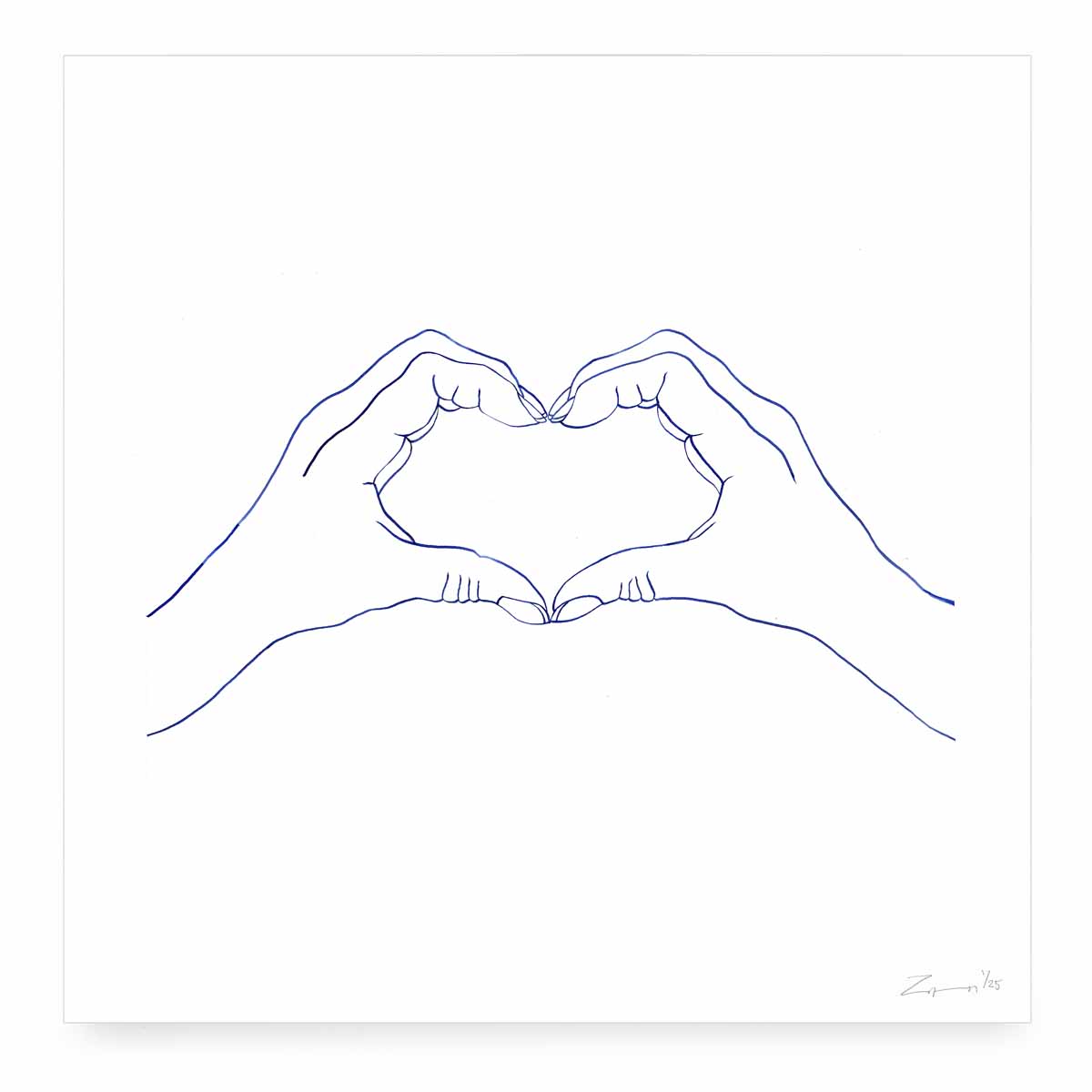 Love Hand Print